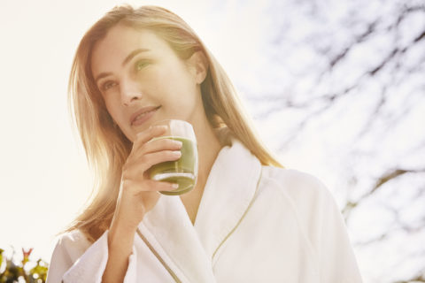 Villa Stephanie Lifestyle Woman Smoothie